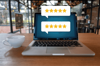 let goed op online reviews van de websites waar je wil bestellen