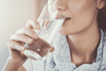 water drinken is ook goed om gezond af te vallen
